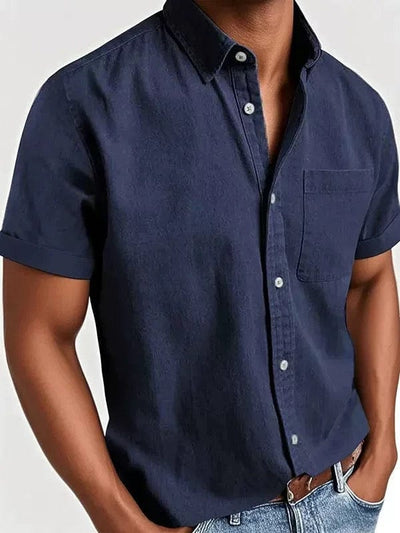 Zackary | Elegant Short Sleeved Shirt