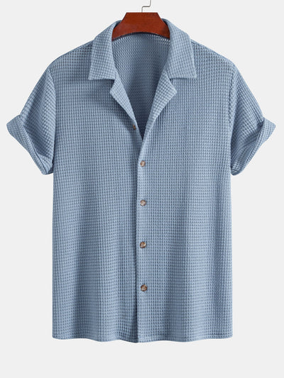 Josué® | Textured Cuban Shirt & Straight Leg Linen Pants