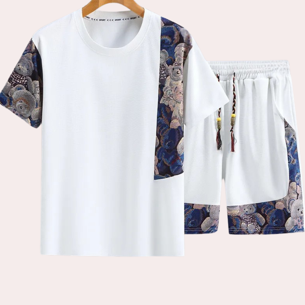 Ulises® | Airy two-piece summer set for men