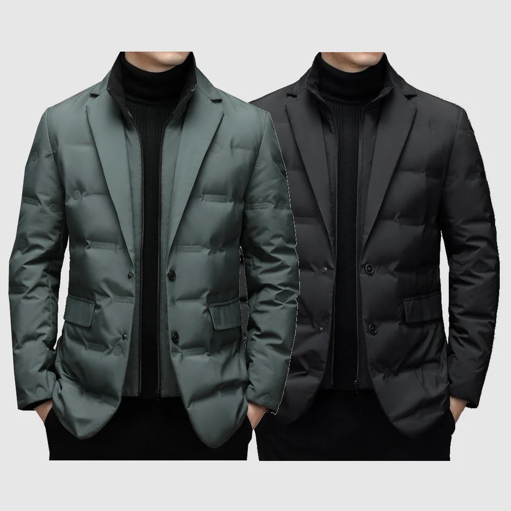 Jare | Quilted blazer jacket for men