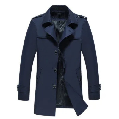 Oz | Men's transitional coat - Elegant classic with a slim cut