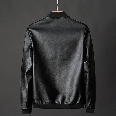 Raiden | Men's leather jacket bomber statement style