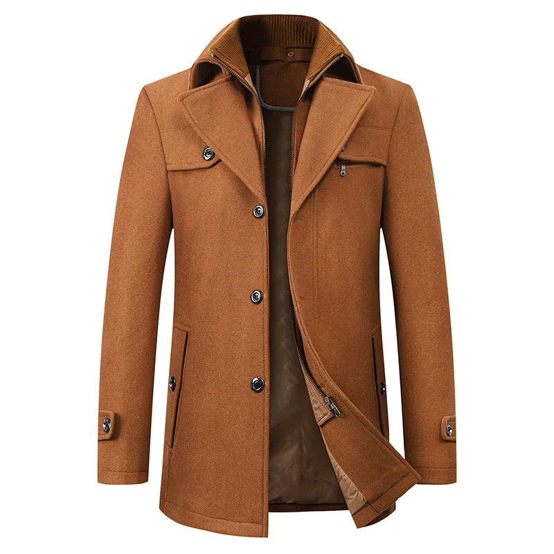 Siro | Men's Waterproof Business Winter Coat - Elegant and Warm
