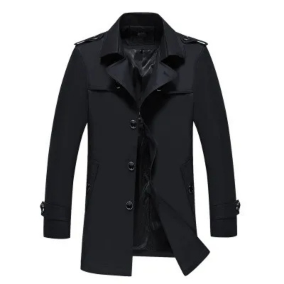 Oz | Men's transitional coat - Elegant classic with a slim cut