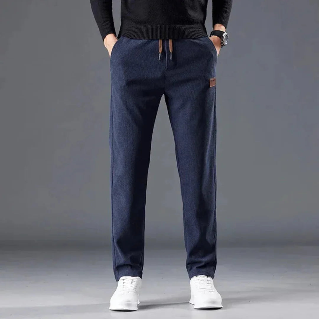 Desiderio | Jarred Slim Fit Corduroy Drawstring Pants