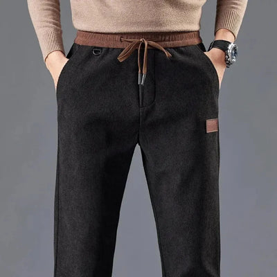 Desiderio | Jarred Slim Fit Corduroy Drawstring Pants