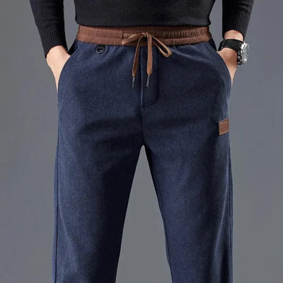 Desiderio | Jarred Slim Fit Corduroy Drawstring Pants