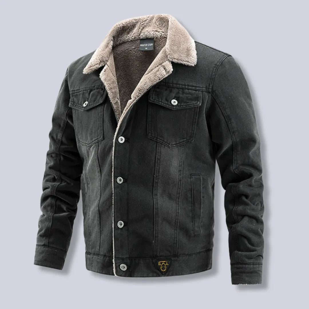 Adriano | Lined Denim Jacket
