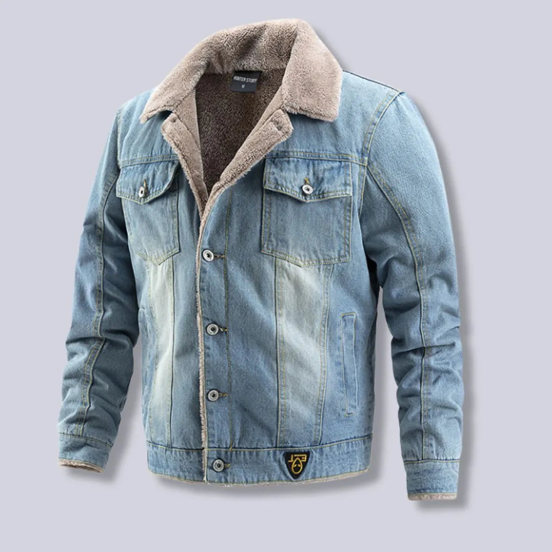 Adriano | Lined Denim Jacket