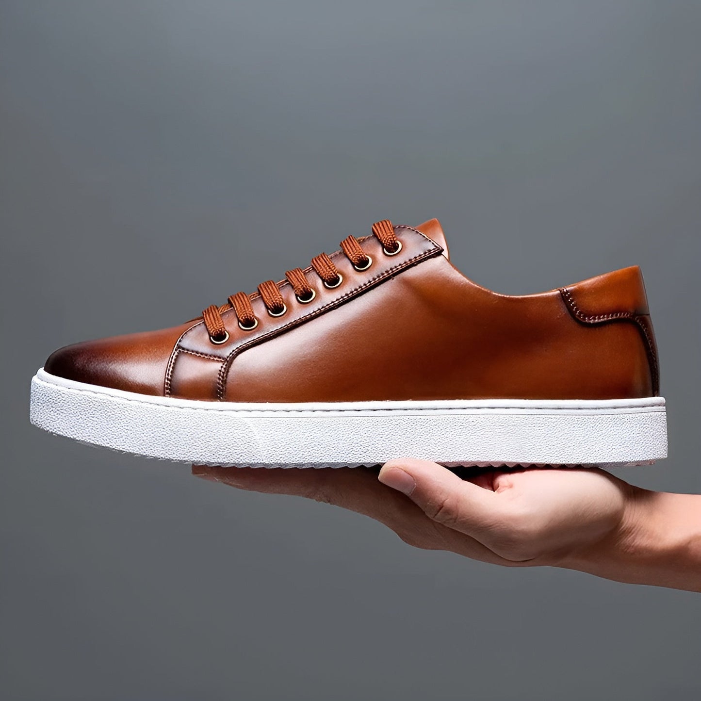 Hunter® | Men'S Leather Sneakers