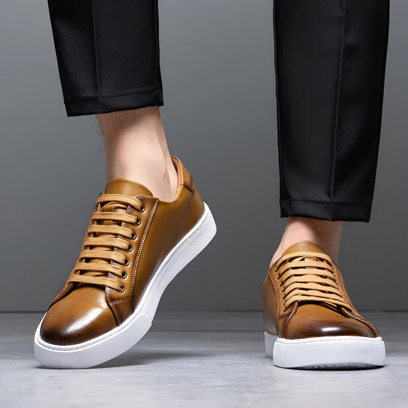 Hunter® | Men'S Leather Sneakers
