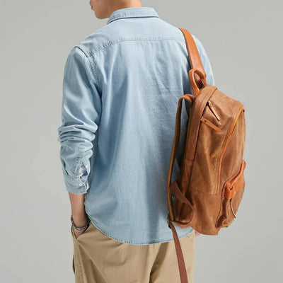 Wilfrido | Josh Classic Cotton Denim Shirt