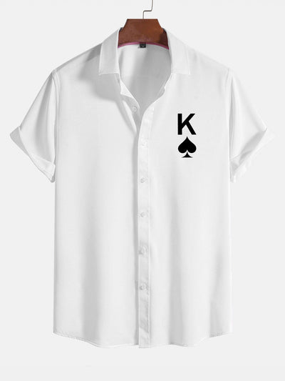 Altenor® | Poker Spades Graphic Print Shirts