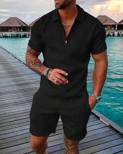 Francis® | Luxury Polo And Shorts Summer Set For Men