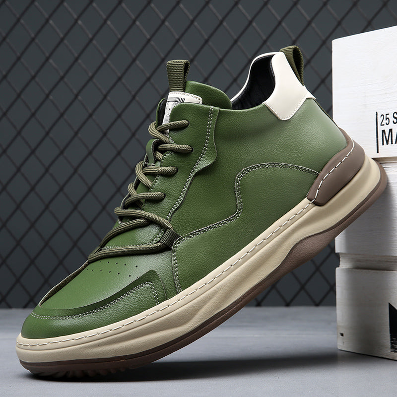 Aureliano® | Leather Hi-Top Sneakers