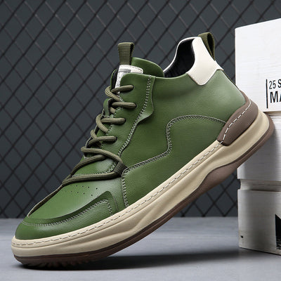 Aureliano® | Leather Hi-Top Sneakers