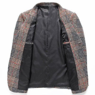 Aimar® | Royal Wool Herringbone Blazer