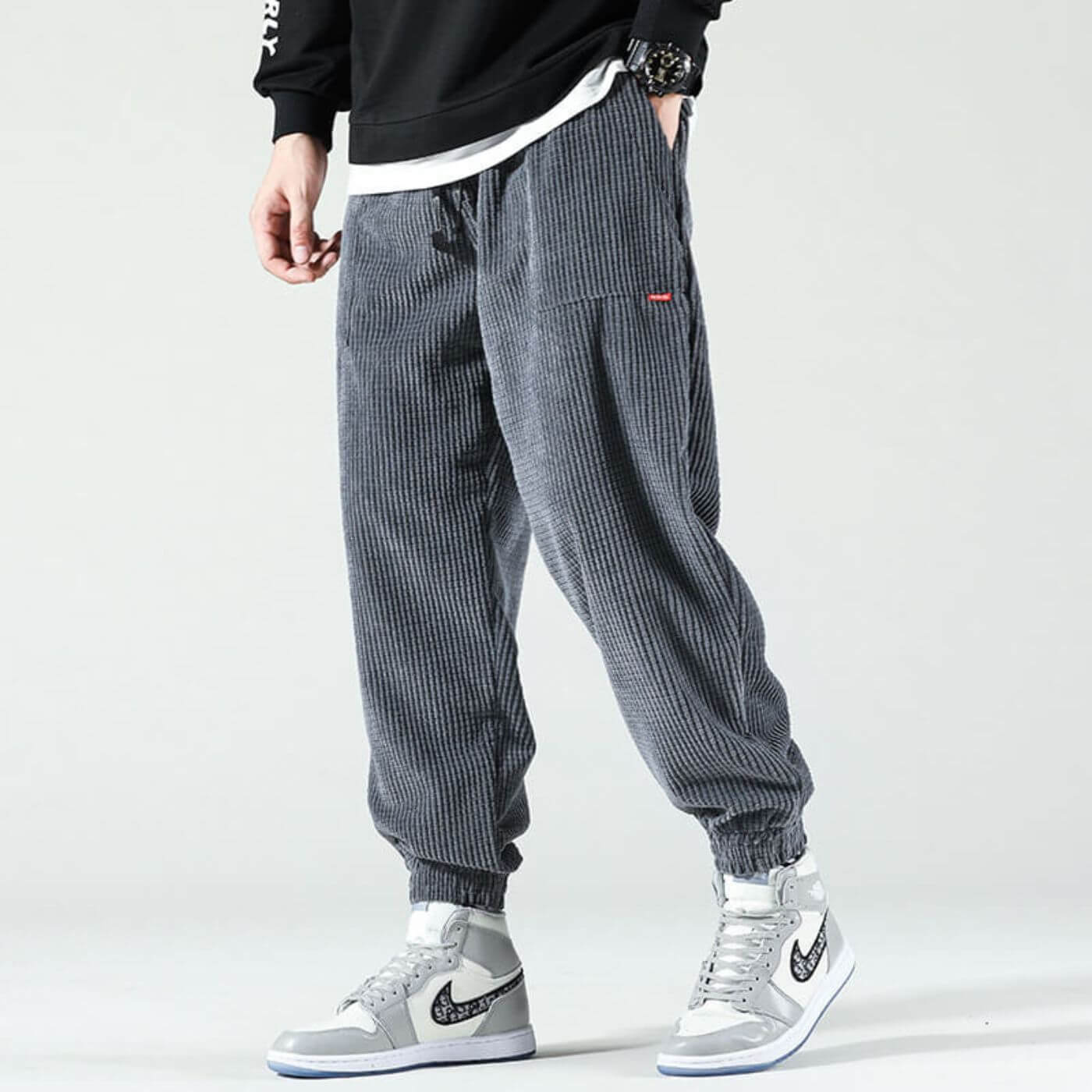 Mason® | Stylish Cord Jogging Pants