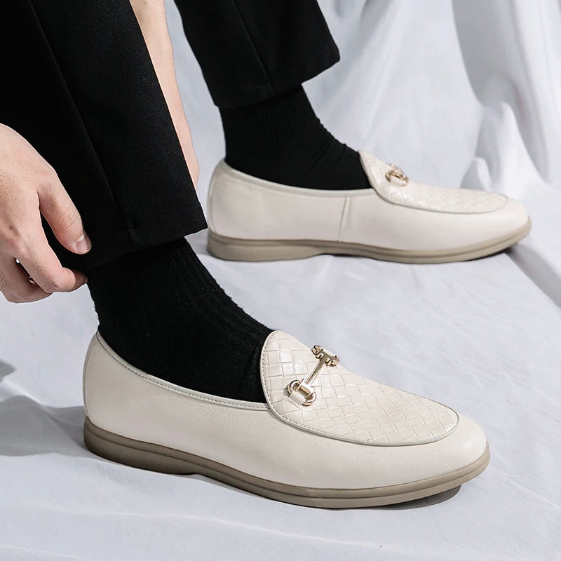 Nigel | Chic Leather Men's Loafers