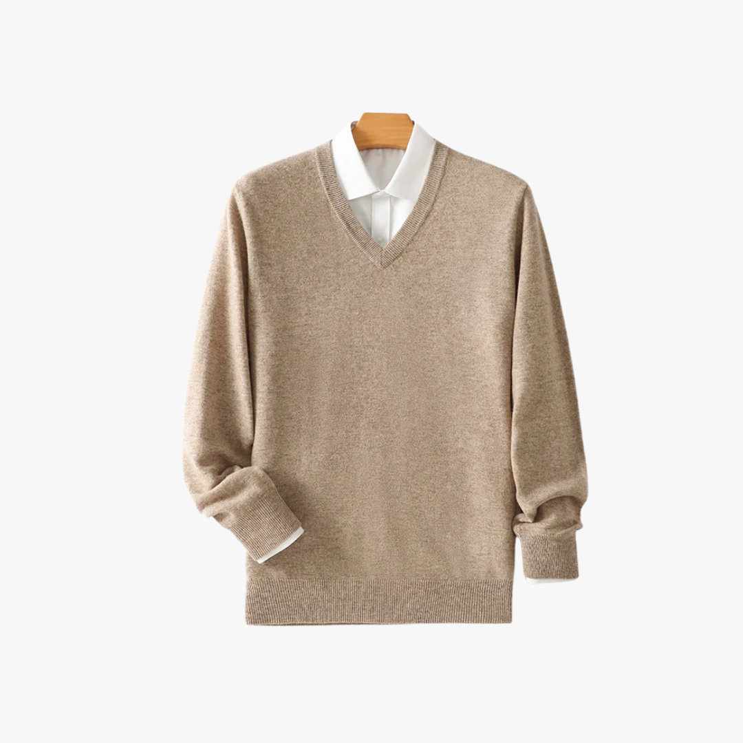Venancio® | Cashmere V-Neck Pullover