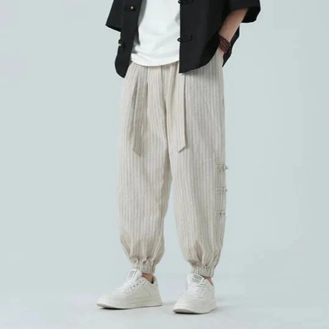 Giovanni | Linen Jogger Pants