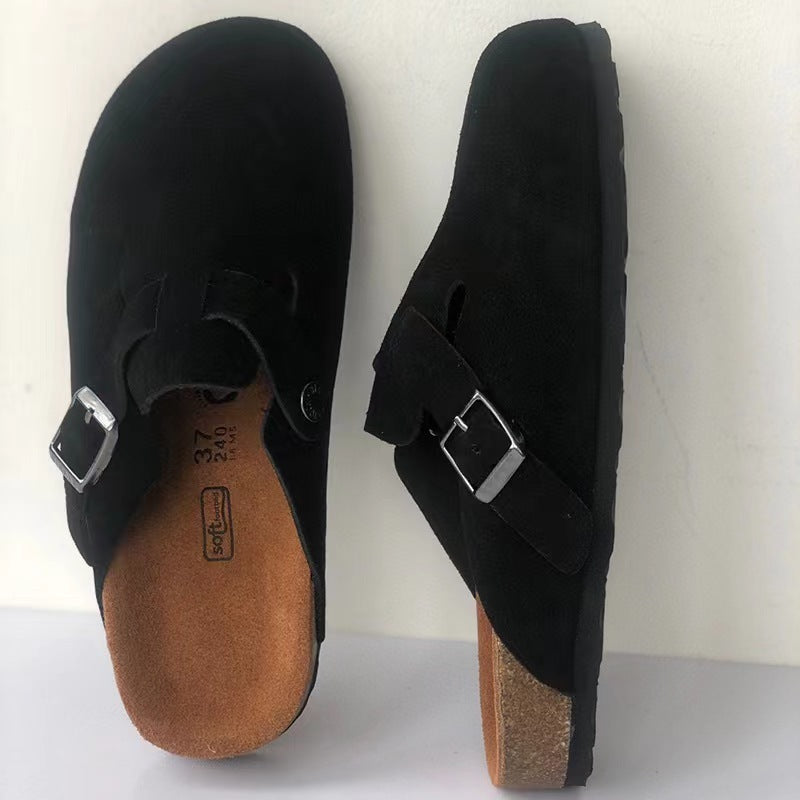 Ira® | Premium Unisex Leather Slippers/Sandals