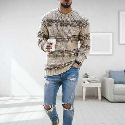 Oscar® | Chunky Knit Norwegian Sweater For Men