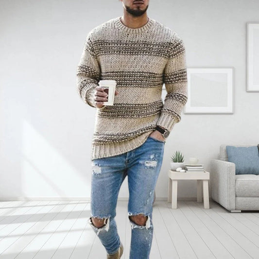 Oscar® | Chunky Knit Norwegian Sweater For Men