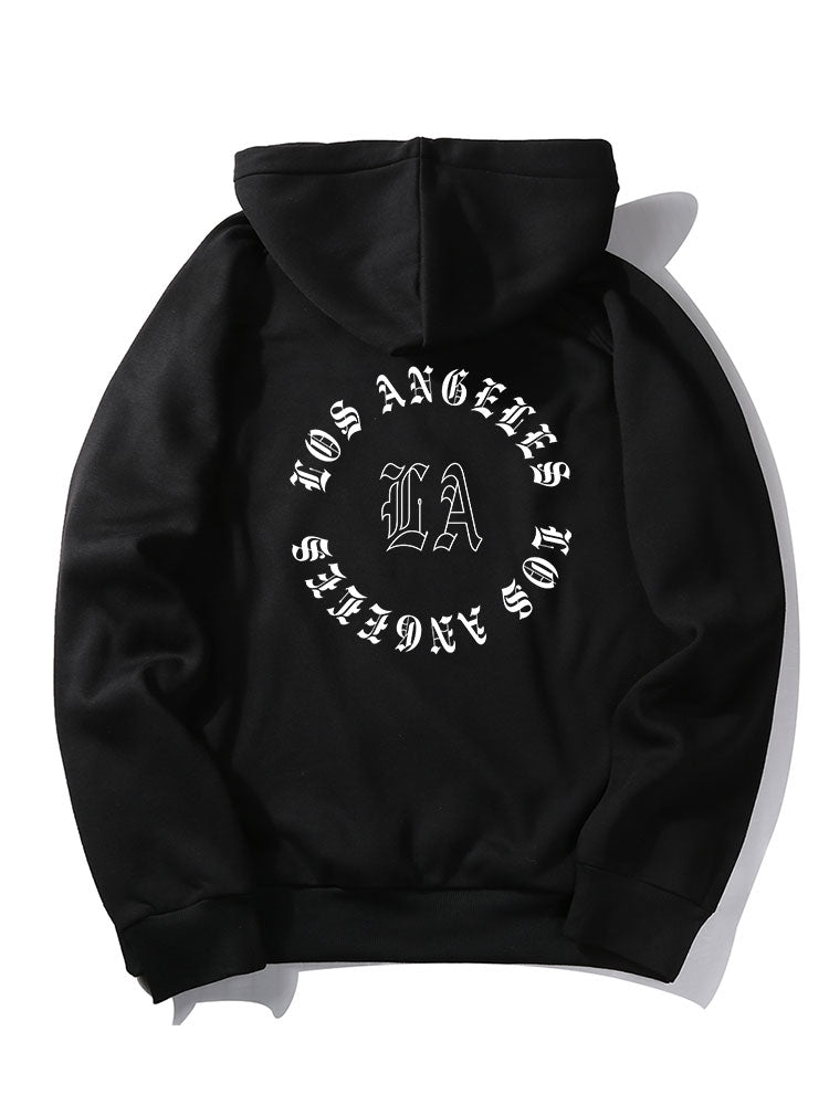 Nino | LA Back Print Hoodie