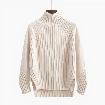 Mikkel | Soft women's turtleneck sweater made of merino wool