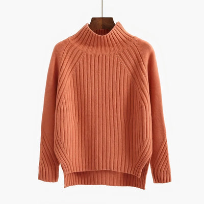 Mikkel | Soft women's turtleneck sweater made of merino wool