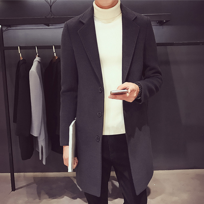 Odel | Men's Wool Coat Elegant Business Jacket - Office and Leisure