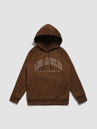 Ernie | Los Angeles Letter Graphic Hoodies