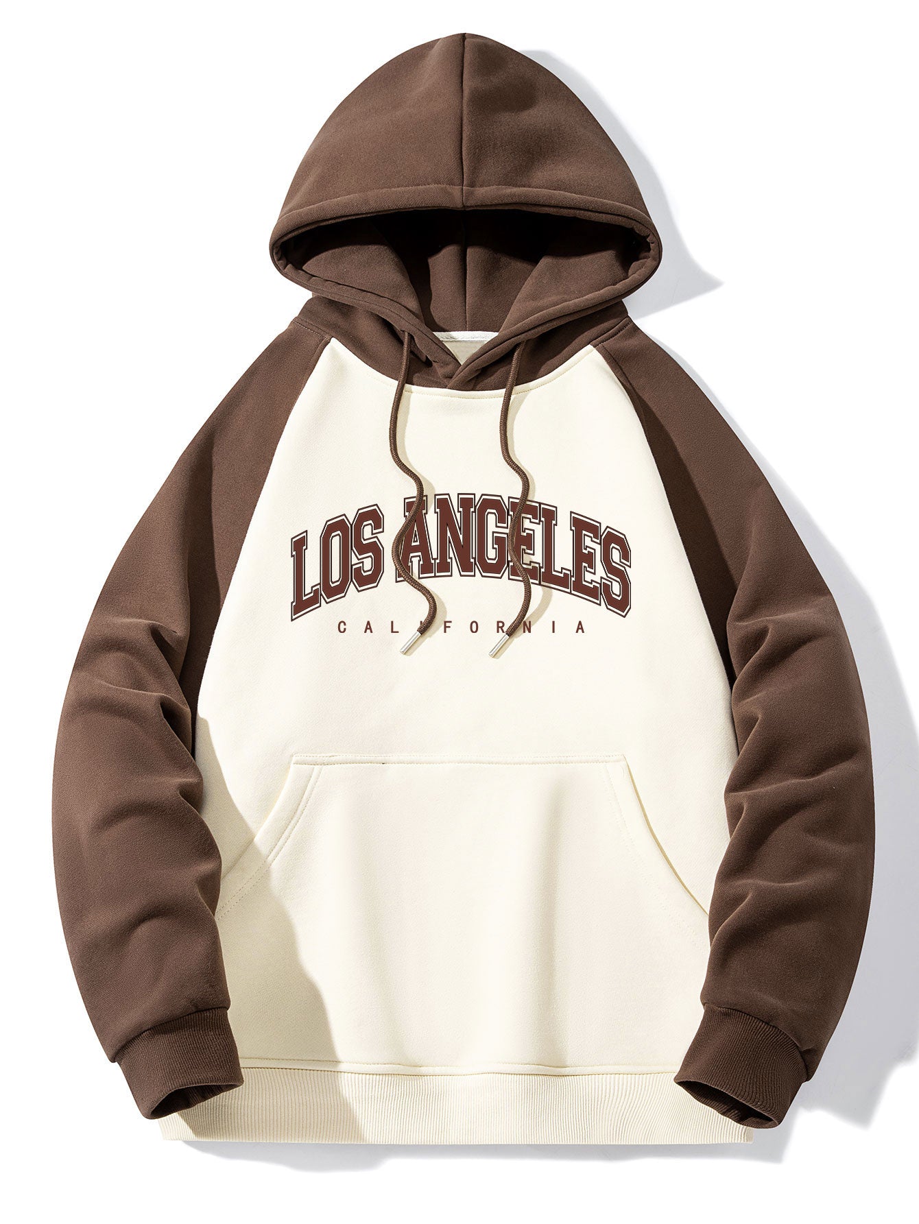 Tripp | Los Angeles Print Pactchwork Raglan Hoodie