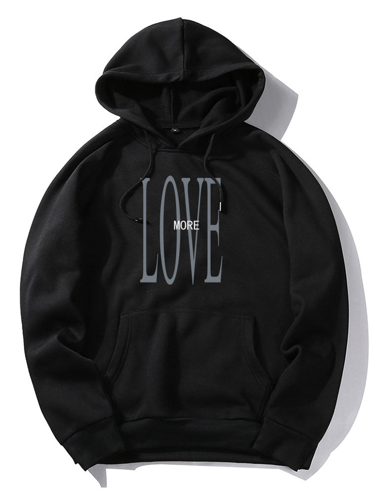 Mack | Love More Print Hoodie