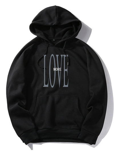 Mack | Love More Print Hoodie