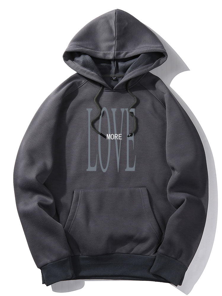 Mack | Love More Print Hoodie