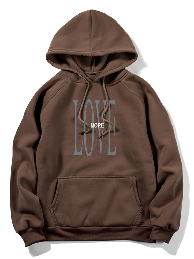 Mack | Love More Print Hoodie