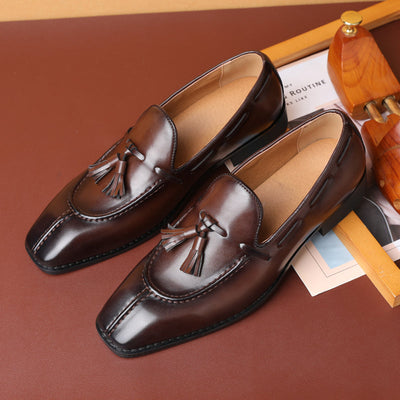 Juvenal® | Genuine Leather Tassel Loafers
