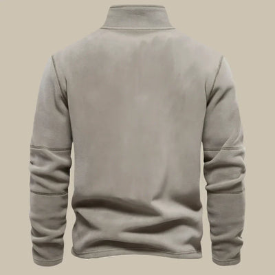 Rodas | Men's fleece pullover with zip