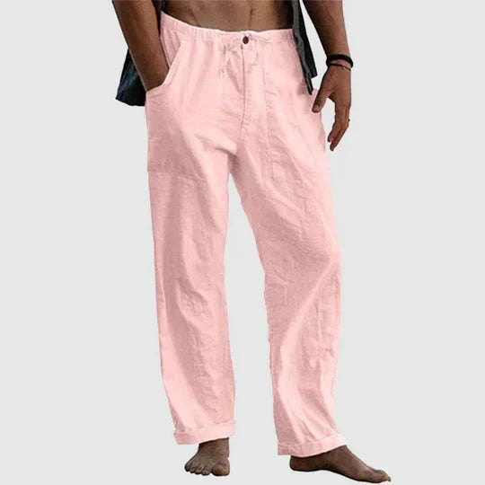Quirico® | Linen Trousers With Drawstring