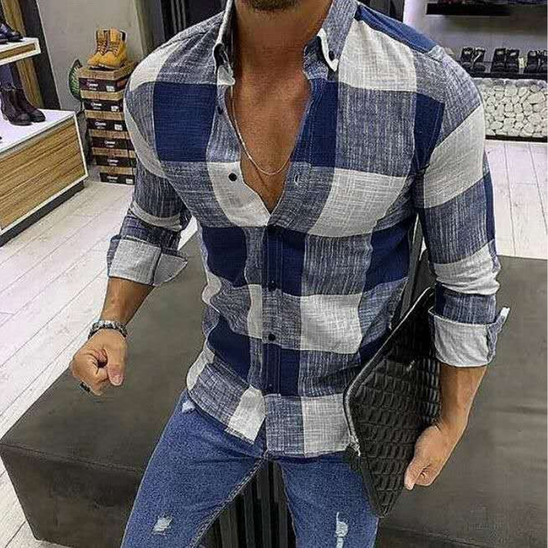 Joel® | Casual Checked Men'S Shirt