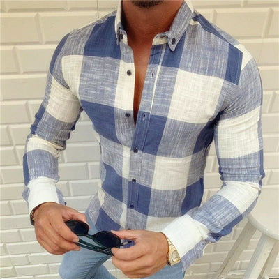 Joel® | Casual Checked Men'S Shirt