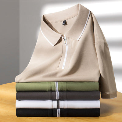 Gideon | Elegant Cotton Polo Shirt