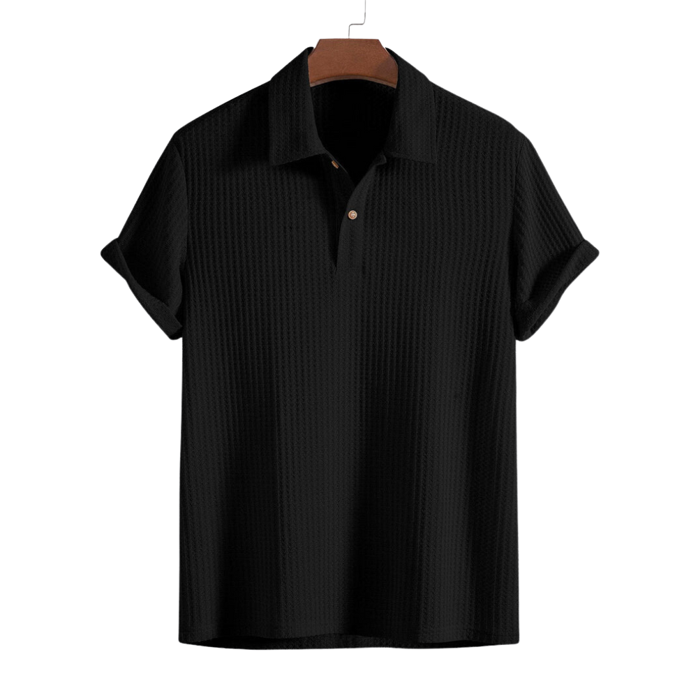 Kieran | Knitted polo shirt