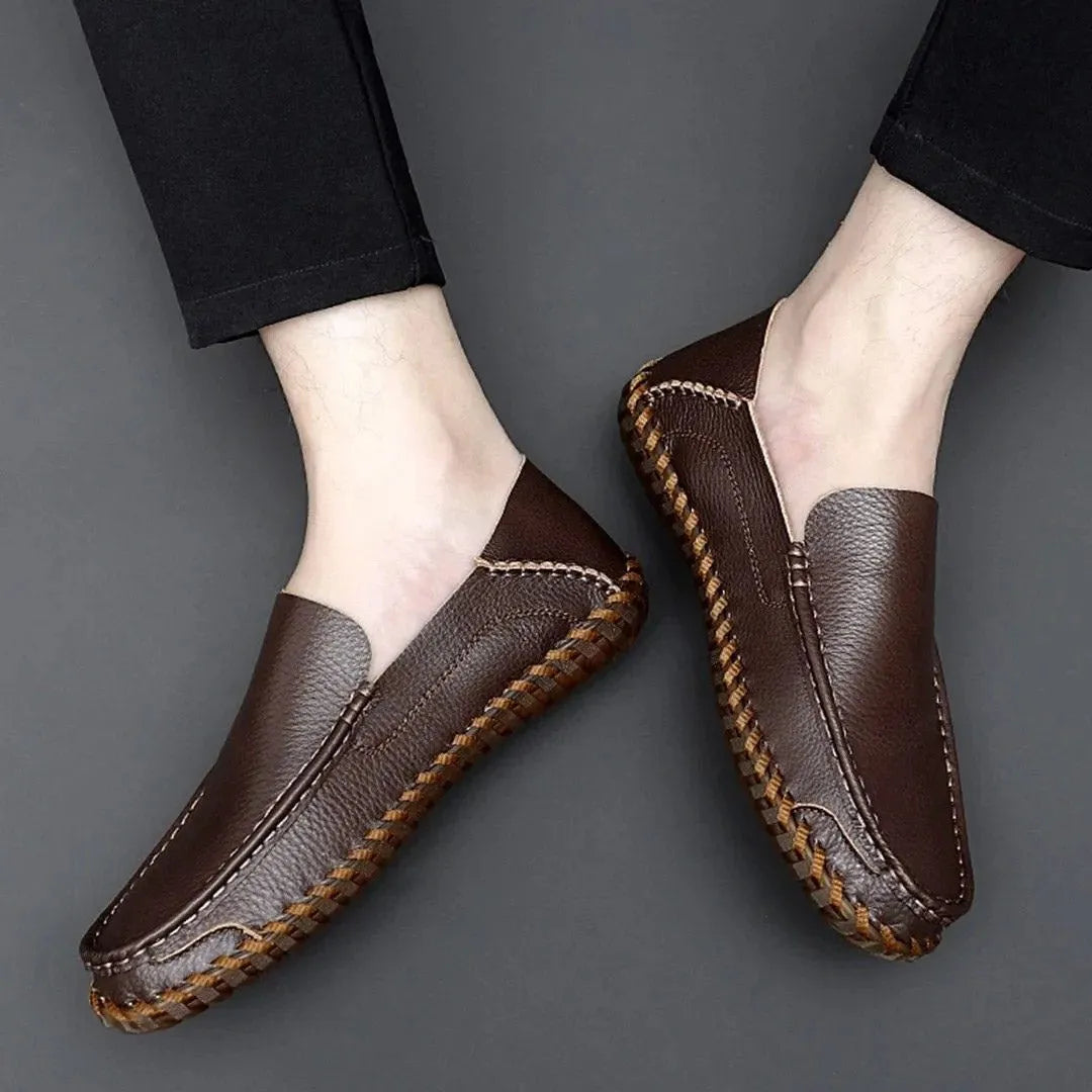 Doroteo | On Leather Moccasins