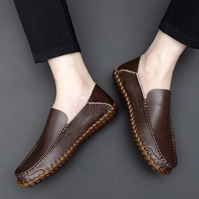 Doroteo | On Leather Moccasins