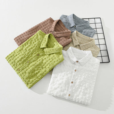 Mika | Casual Textured Shirt