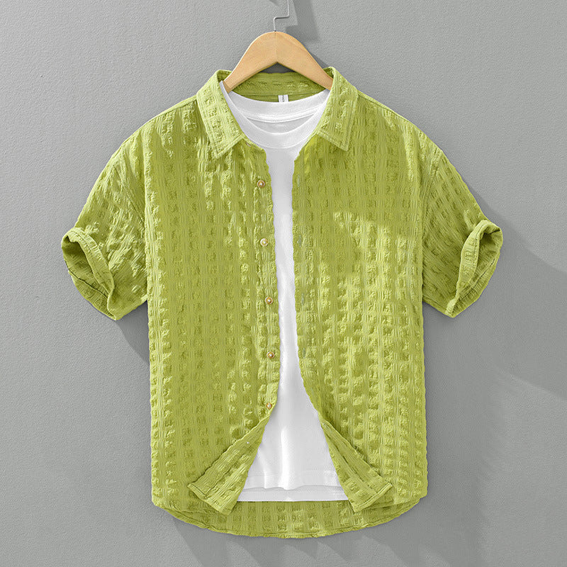 Mika | Casual Textured Shirt