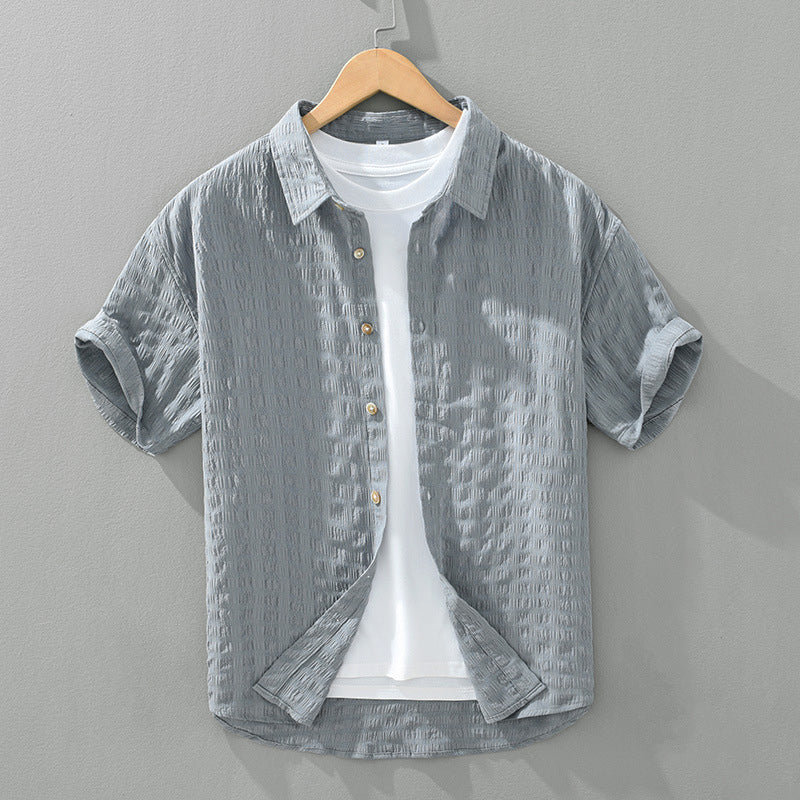 Mika | Casual Textured Shirt